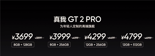 一图看懂真我GT2与GT2 Pro：差价1200元、五大不同