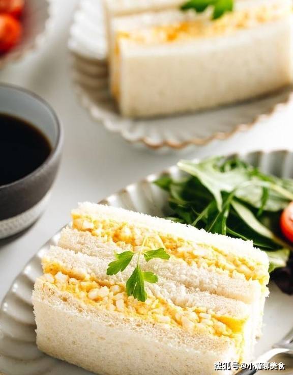 日式鸡蛋三明治：蛋味浓郁，面包松软，不愧是最好吃的三明治
