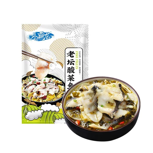 国联小霸龙 老坛酸菜鱼400*4袋