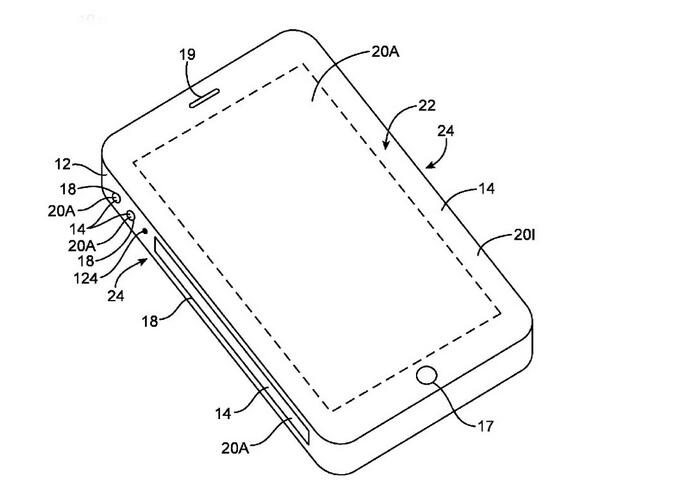 苹果新专利获批：给iPhone侧面装上“Touch Bar”