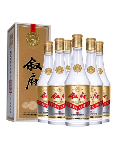 降价！叙府 大曲金典 1984纪念款 52度浓香型纯粮食酒500ml*6瓶