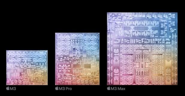 苹果M3比M2提升多少？与M3 Pro和M3 Max芯片性能介绍