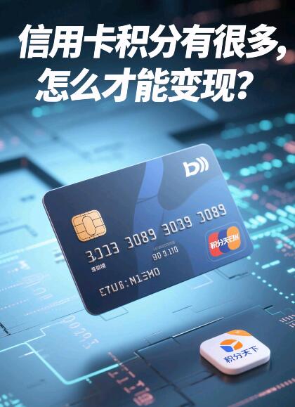信用卡积分有很多怎么才能变现？用这个软件就能兑换了