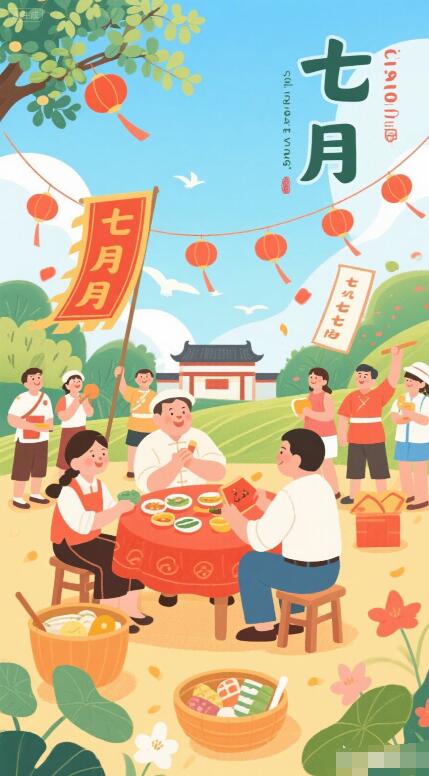 七月份有哪些风俗习惯？中国七月份传统节日风俗介绍