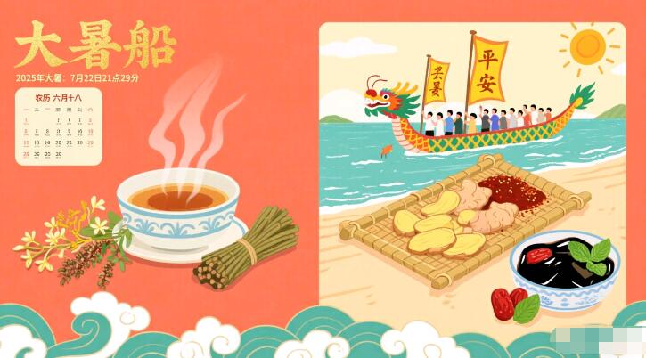 大暑是什么时候来临？2025年大暑时间风俗习惯介绍